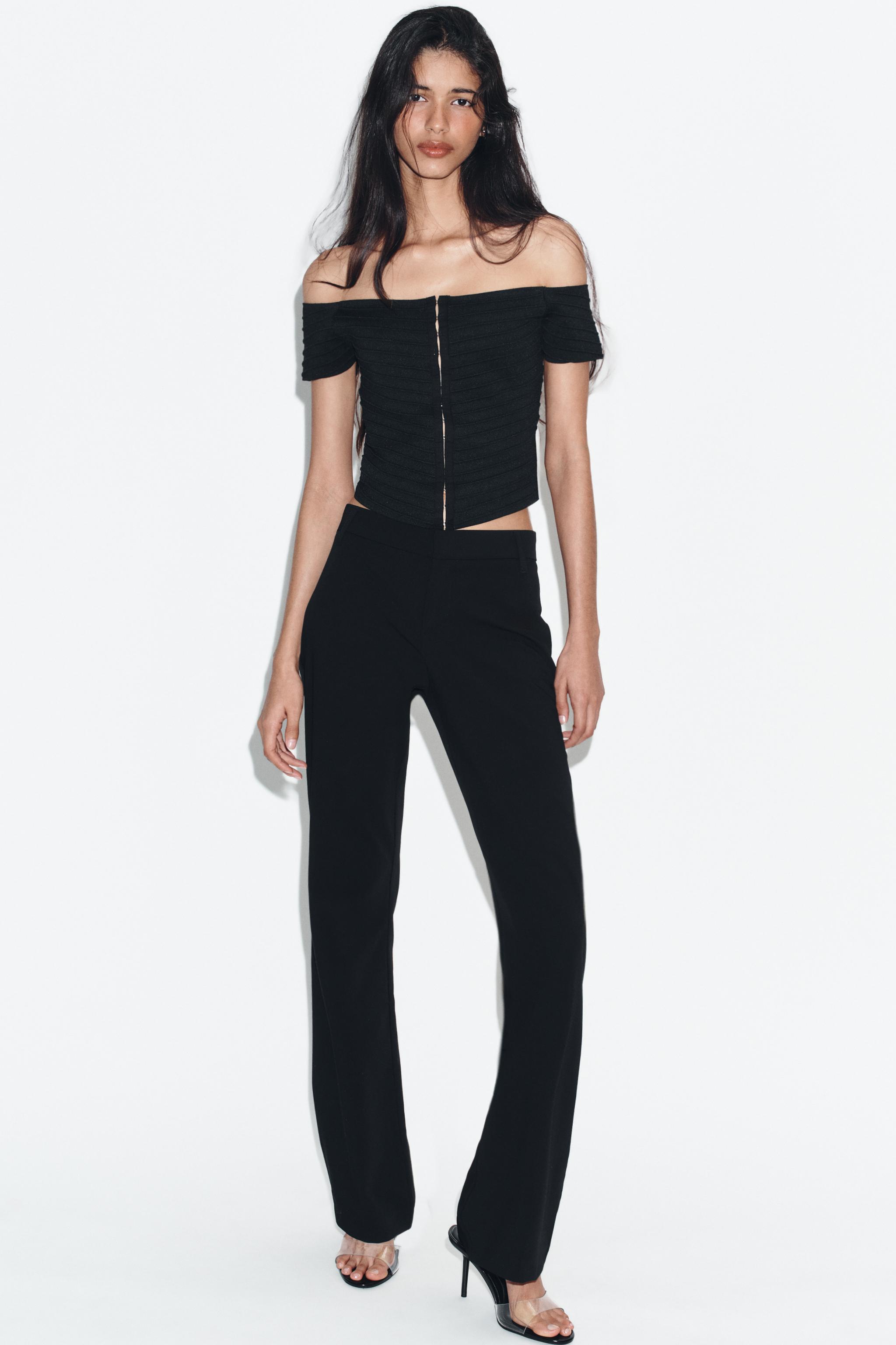 KNIT CORSET TOP